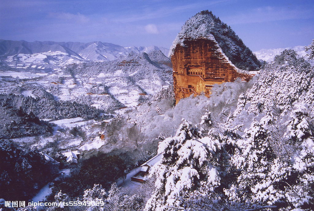 “黄金”石窟——麦积山